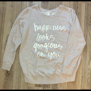 H&M Blush Sweatshirt